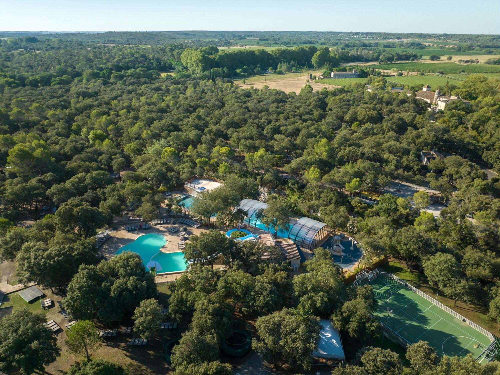 Camping Les Pres Du Roi Sommières Kültér fotó