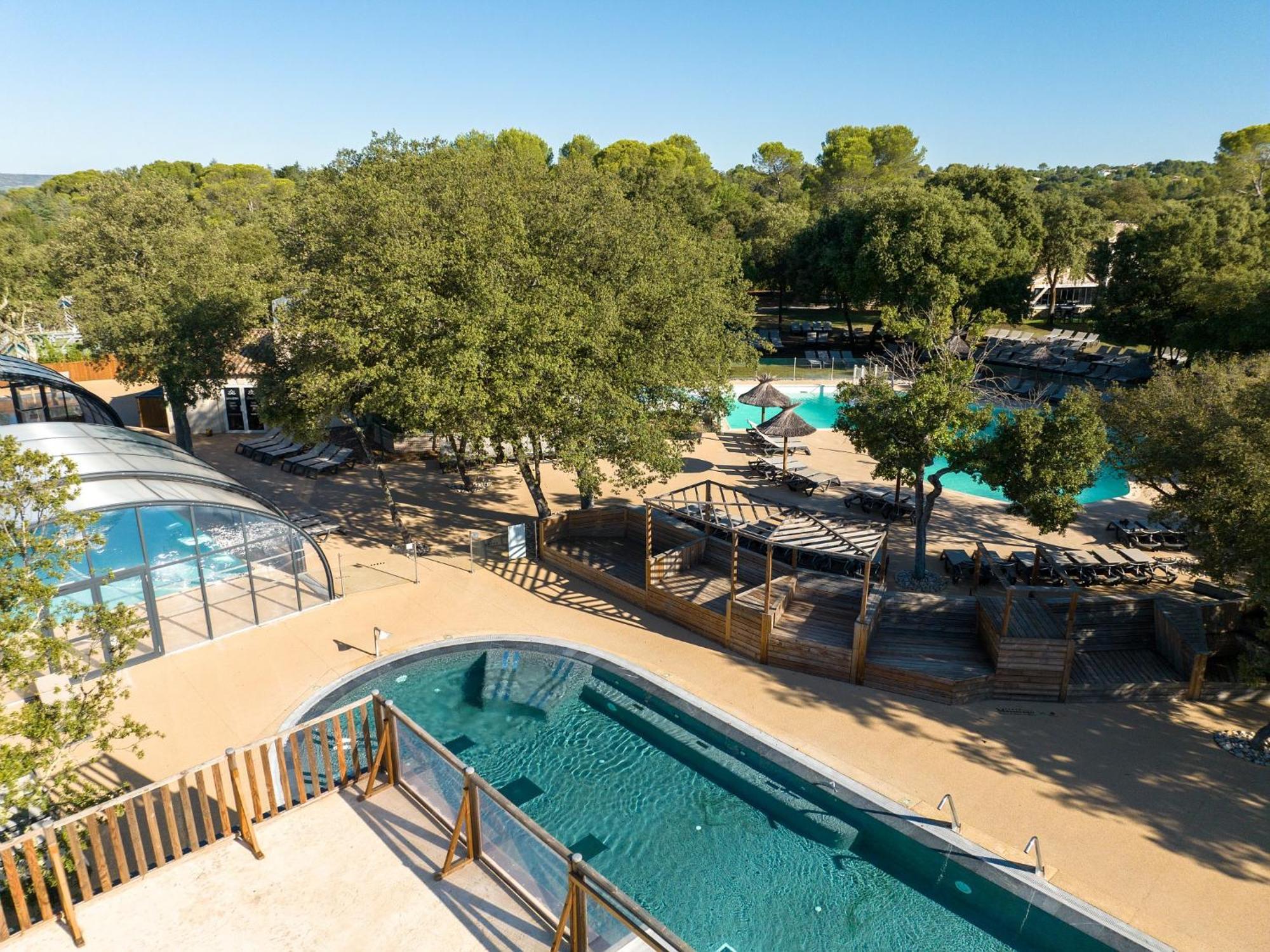 Camping Les Pres Du Roi Sommières Kültér fotó